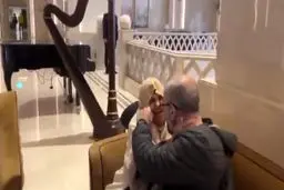 لحظه ملاقات فرمانده با مادر پس از ۲۲ سال اسارت