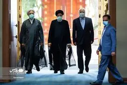 تصاویر سران سه قوه در همایش سراسری قوه قضائیه