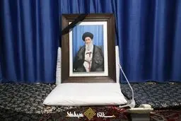 تصاویر علما و حوزویان در بیت مرحوم آیت الله علوی گرگانی