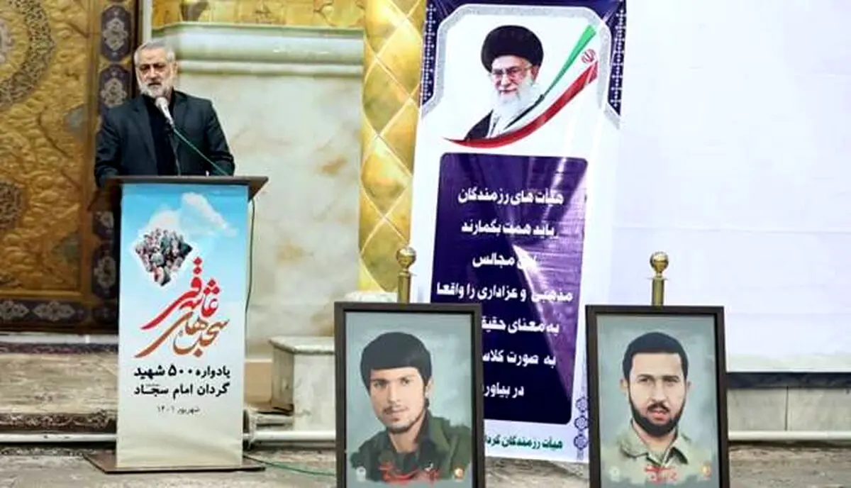 سردار شکارچی: جنگ امروز حجاب را از سر زنان ما برمی‌دارد