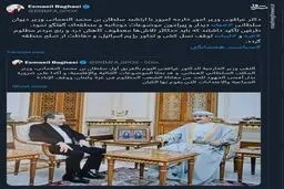 تاکید عراقچی و وزیر دیوان سلطانی عمان بر کاهش درد و رنج مردم مظلوم غزه