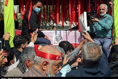 تصاویر | تشییع پیکر شهید حجت‌الاسلام اصلانی در مشهد