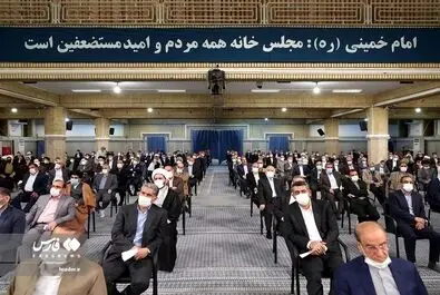 رهبر انقلاب نمایندگان مجلس