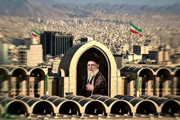خامنه‌ای زنده است ایران پاینده است