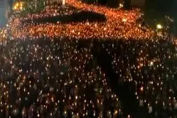  تظاهرات مسیحیان در محکومیت توهین به حضرت مسیح در المپیک