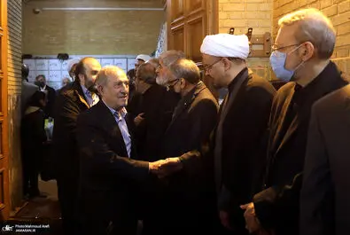 مراسم ختم همسر شهید مطهری