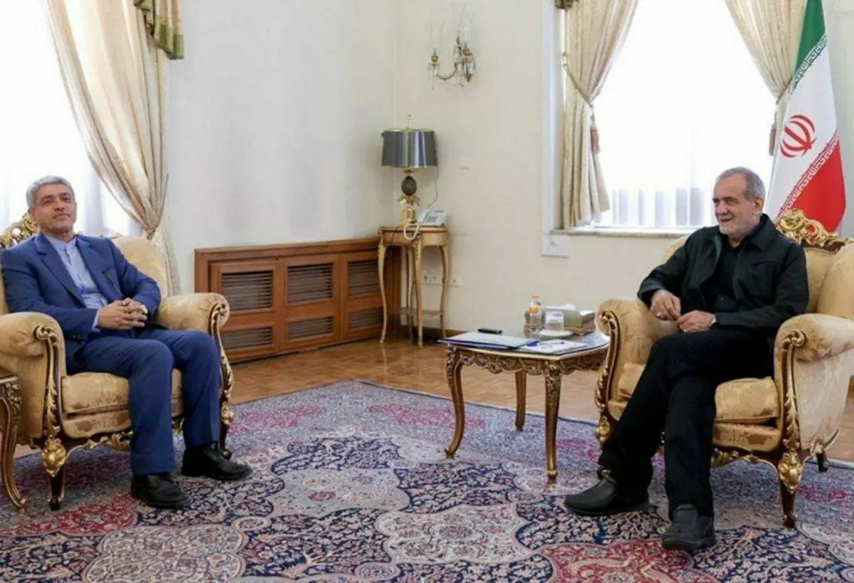 طیب‌نیا با رئیس جمهور منتخب دیدار کرد 