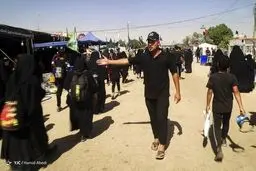 تصاویر  پیاده روی اربعین حسینی در عراق