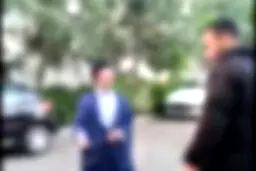 پشت پرده فیلم ساختگی سیلی خوردن یک روحانی وسط خیابان