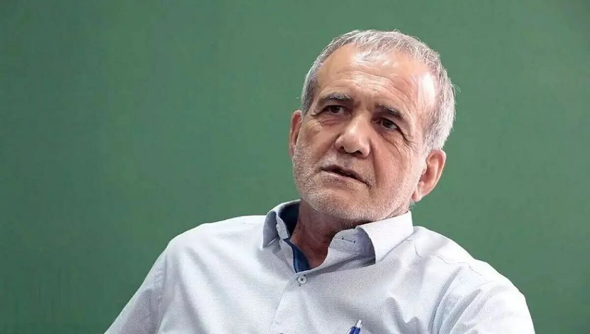 عکس جالب از استایل جدید مسعود پزشکیان 