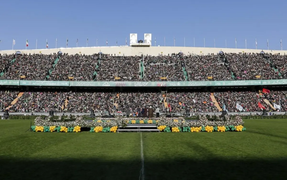 تصویر هوایی از حضور ۱۰۰ هزار نفری در محفل قرآنی امام حسنی‌ها