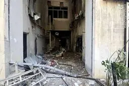 تصاویری از محل انفجار دانشگاه تهران
