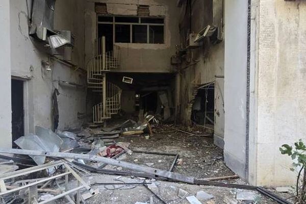 تصاویری از محل انفجار دانشگاه تهران