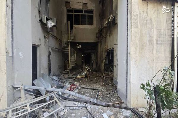 تصاویری از محل انفجار دانشگاه تهران