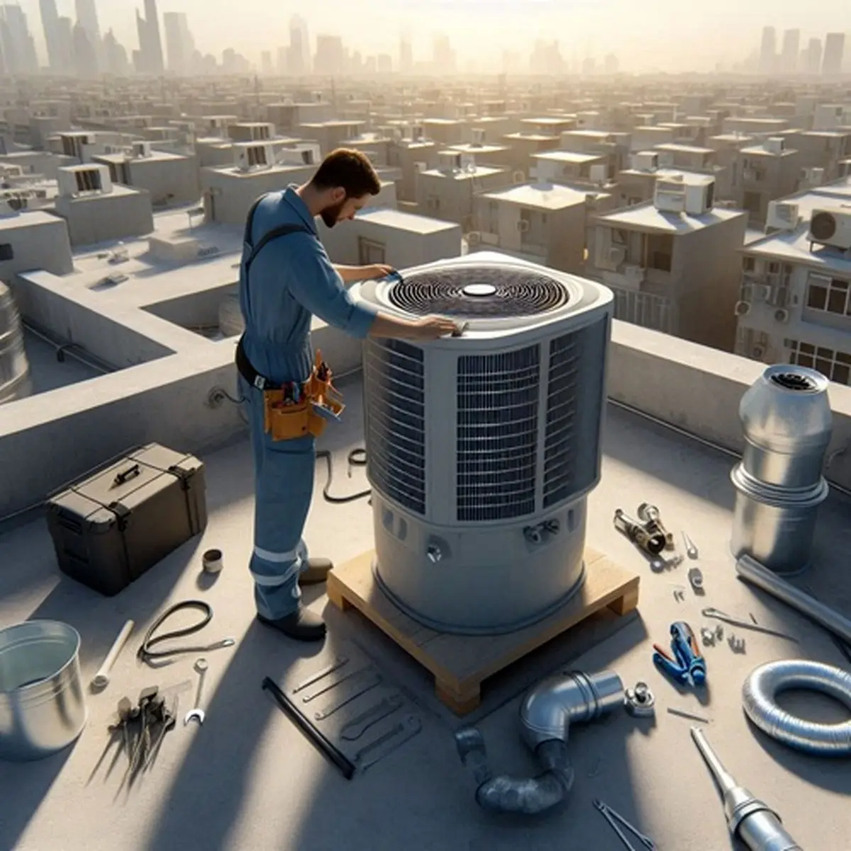 آموزش نصب کولر سلولزی