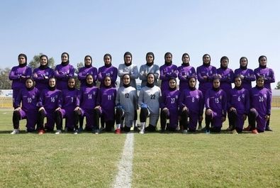 تمرین تیم ملی فوتبال زنان در جزیره کیش