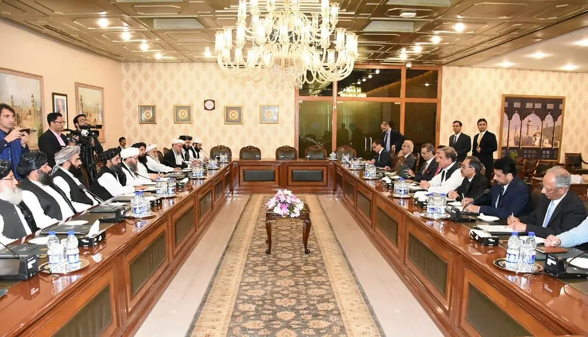دیدار هیات آمریکایی با نمایندگان طالبان