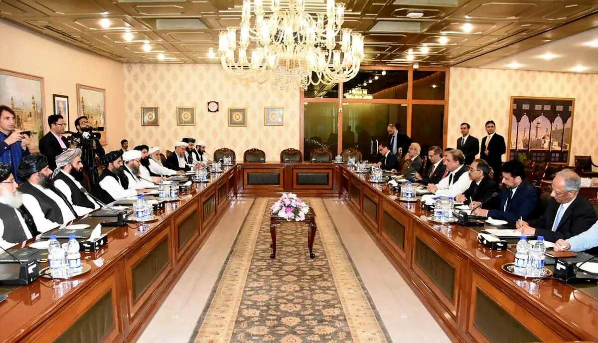 دیدار هیات آمریکایی با نمایندگان طالبان