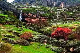 تصویر باورنکردنی در ایران؛مخمل کوه +آدرس