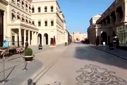 خیابانی در قطر که 20 درجه خنک تر از باقی خیابان‌هاست