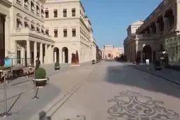 خیابانی در قطر که 20 درجه خنک تر از باقی خیابان‌هاست