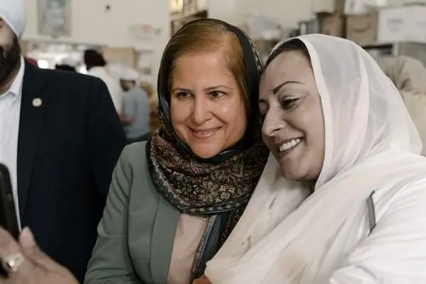 غزاله هاشمی معاون فرماندار جدید ایالت ویرجینیا + عکس