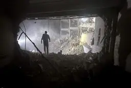 تصاویر تلخ از حمله به منطقه نارمک تهران