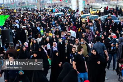پیاده روی نیمه شعبان