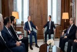 تصاویر دیدار امیرعبداللهیان با بشار اسد