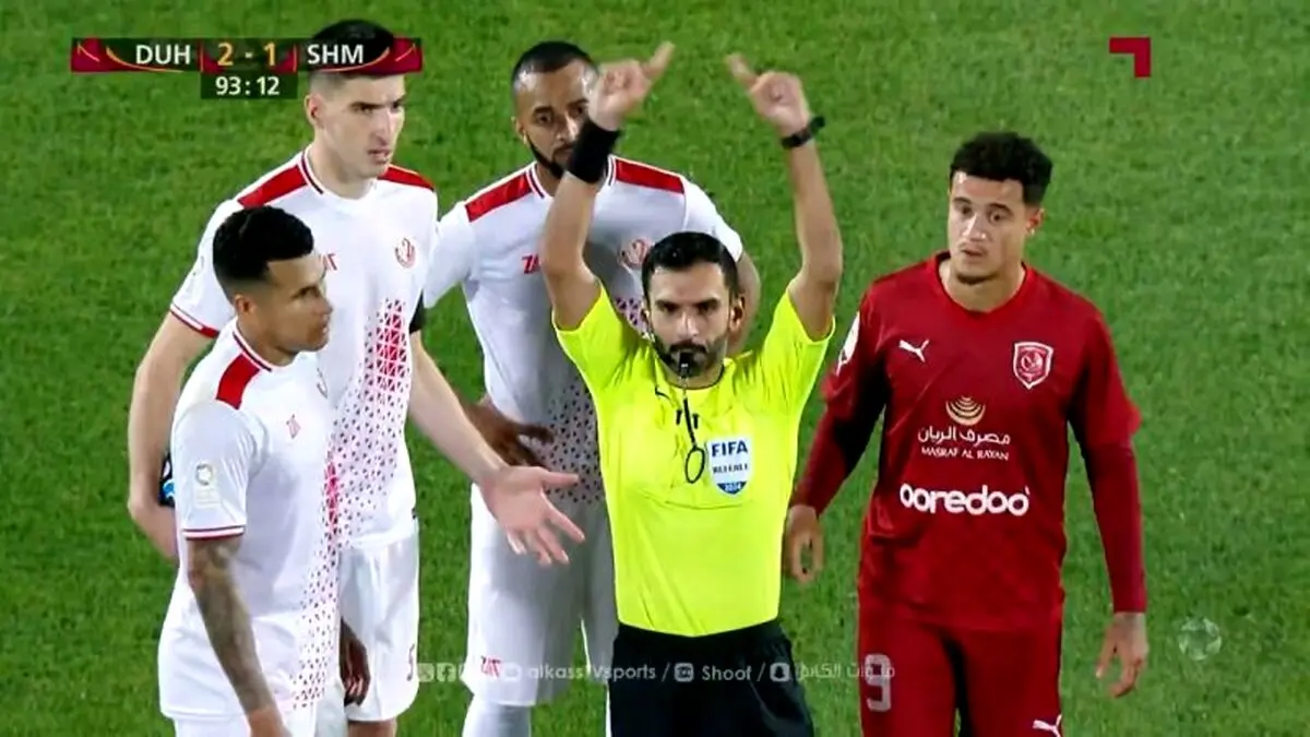 اتفاق خنده‌دار در قطر: VAR تصمیم خود را رد کرد