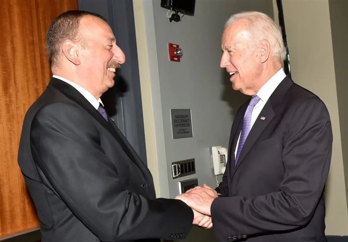 نامه بایدن به علی‌اف:پیمان صلح با ارمنستان را امسال نهائی کن