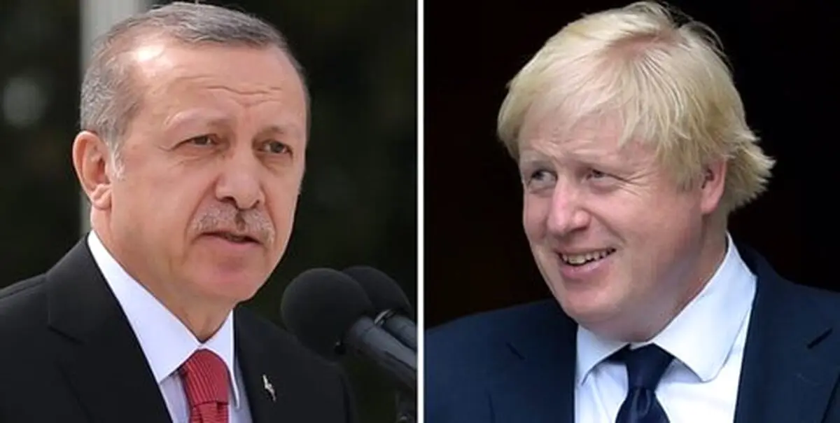 حرکت جنجالی اردوغان و واکنش جدی بوریس جانسون 