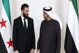 جزئیات گفت‌وگوی ناگهانی احمد الشرع با رئیس امارات