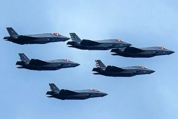 حرکت ۱۸ فروند جنگنده F-۳۵ به سمت خاورمیانه