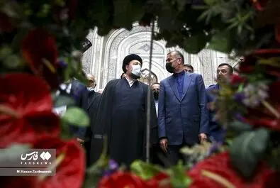 امیرعبداللهیان و سید حسن خمینی