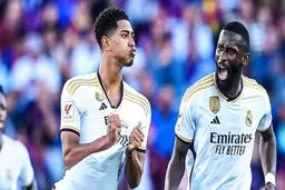 تصاویر الکلاسیکو با صدرنشینی رئال مادرید