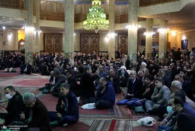 مراسم ختم همسر شهید مطهری