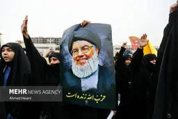 تصاویر تجمع سراسری حزب الله زنده است