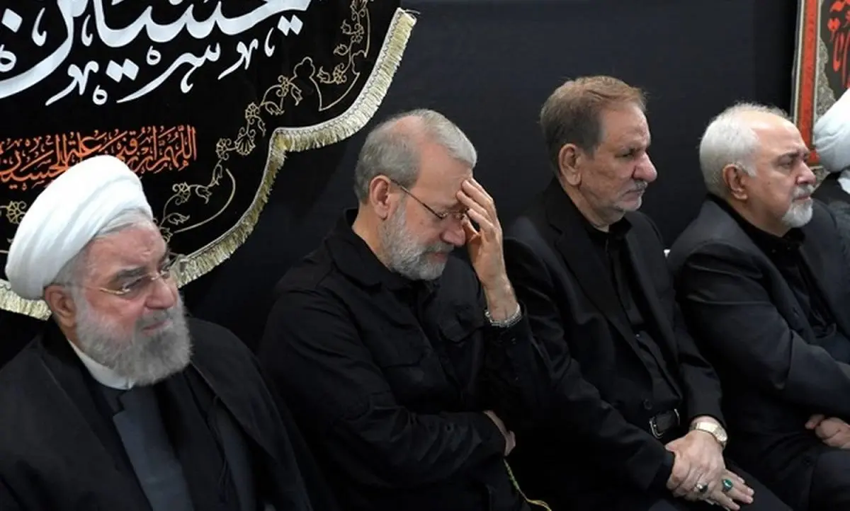 پیام همنشینی لاریجانی، روحانی، ظریف و جهانگیری چیست؟