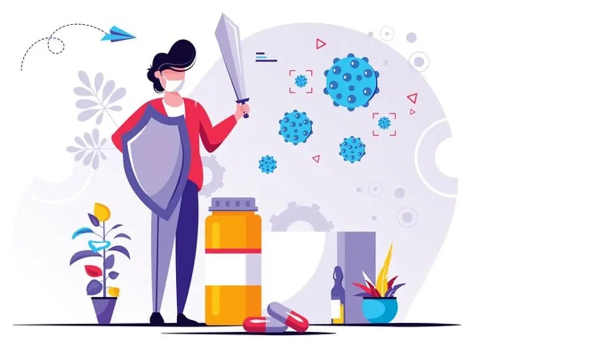 این علائم نشان می‌دهد سیستم ایمنی ضعیفی دارید | اینفوگرافیک