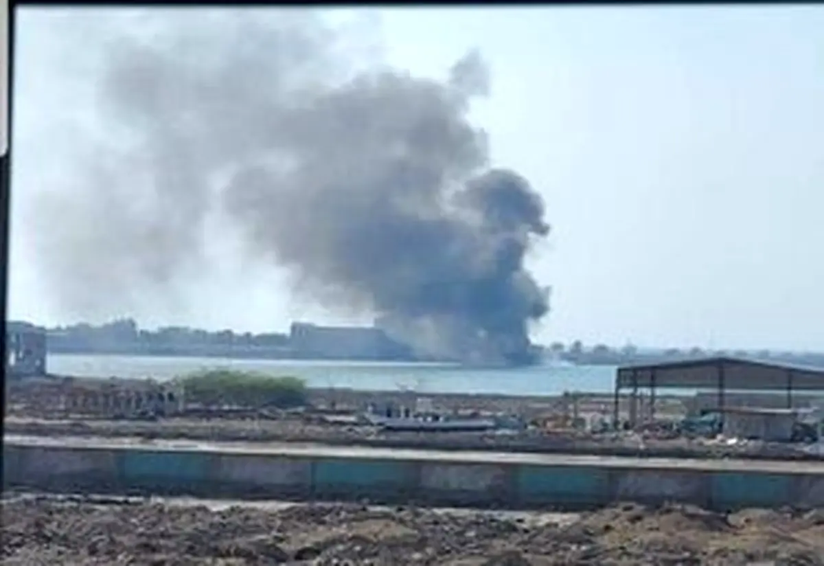 دومین حمله آمریکا و انگلیس به الحدیده یمن +فیلم