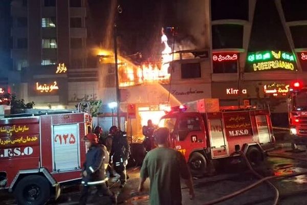 جزئیات تازه از آتش‌سوزی بزرگ در مشهد + ویدئو