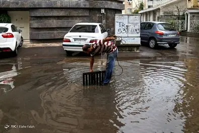 سیلاب در رشت