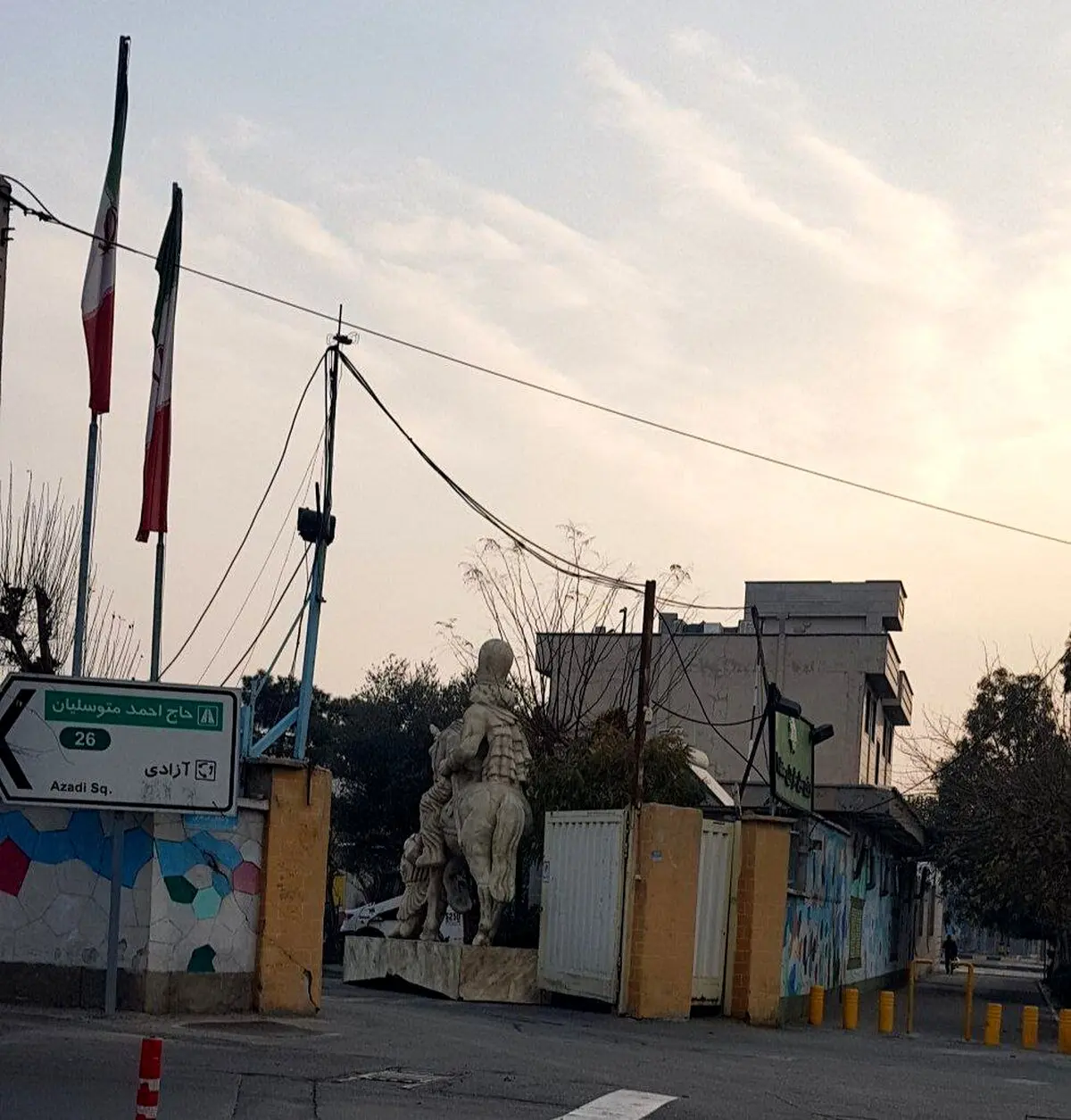 سرنوشت عجیب مجسمه شاهپور ؛ دستپخت جدید زاکانی