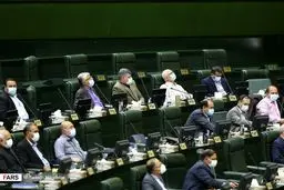 تصاویر خاص از جلسه علنی مجلس ۲۷ تیر ۱۴۰۰