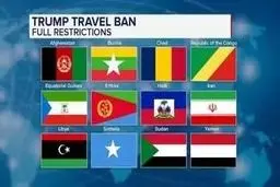 لیست معاف‌ها در فرمان جنجالی ترامپ | کدام ایرانی‎‌ها در لیست سفید ترامپ قرار گرفتند؟ + شرایط