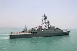 جدیدترین تصاویر از ناو‌های نیروی دریایی ارتش در اقیانوس اطلس
