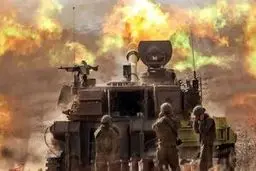 نبرد زمینی شدید در محورهای مختلف غزه