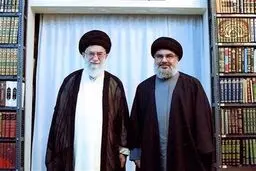  قرائت پیام رهبر انقلاب در مراسم تشییع شهدای مقاومت