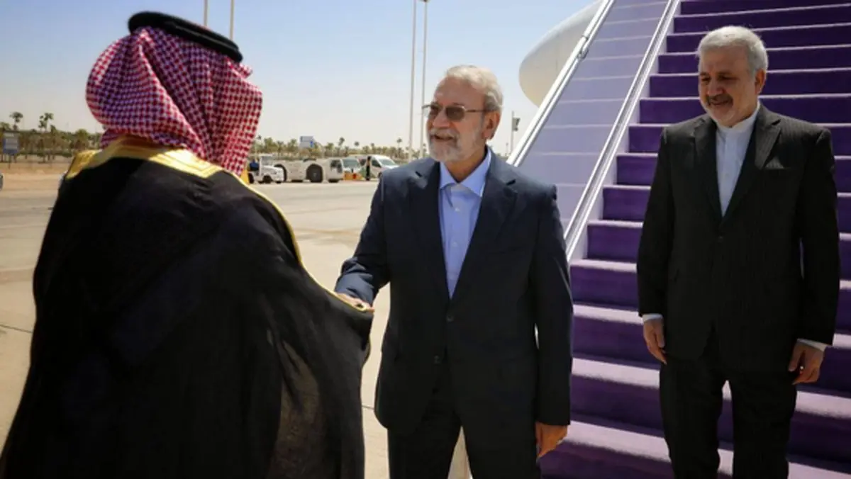 لاریجانی در ریاض